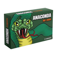 Anaconda - természetes étrend-kiegészítő férfiaknak (4 db)