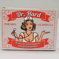Dr. Hard for men - természetes étrendkiegészítő férfiaknak (4 db)