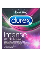 Durex Intense - ejakuláció késleltető óvszer (3 db)