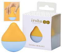 Iroha mini - picurka vibrátor (narancs/kék)