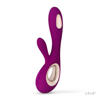 LELO Soraya Wave - akkus, csiklókaros, bólogató vibrátor (lila)