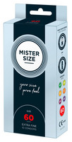 Mister Size vékony óvszer - 60mm (10 db)