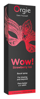 Orgie Wow Strawberry Ice - hűsítő orál spray (10 ml)