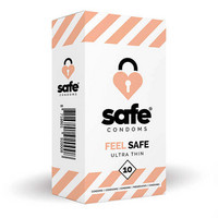 SAFE Feel Safe - vékony óvszer (10 db)
