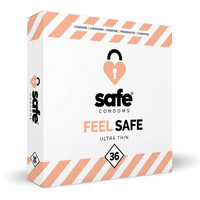 SAFE Feel Safe - vékony óvszer (36 db)
