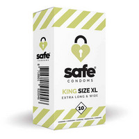 SAFE King Size XL - extra nagy óvszer (10 db)