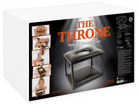 You2Toys The Throne - kötöző szék szett (8 részes) - fekete