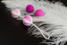 Geisha Balls 2 - variálható gésagolyó szett (pink-fehér) kép