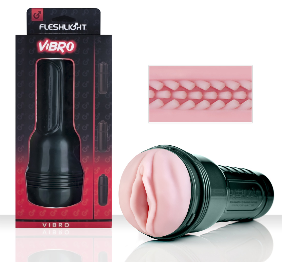 * Fleshlight Pink Lady - vibro vagina kép