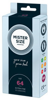 Mister Size vékony óvszer - 64mm (10 db)