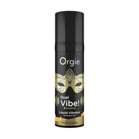 Orgie Dual Vibe! - folyékony vibrátor - Pinã Colada (15 ml)