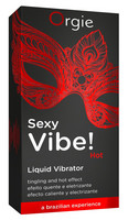 Orgie Sexy Vibe HOT - epres, melegítő folyékony vibrátor nőknek és férfiaknak (15 ml)