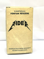 Rider - természetes étrend-kiegészítő férfiaknak (8 db)