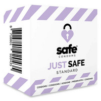 SAFE Just Safe - standard, vaníliás óvszer (5 db)