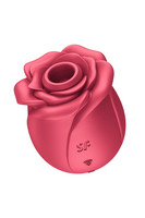 Satisfyer Pro 2 Rose Classic - akkus, léghullámos csiklóizgató (piros)