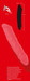 Bad Kitty - szilikon dupla dildó (piros) kép