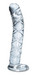 Icicles No. 60 - hálós, péniszes üveg dildó (áttetsző) kép