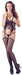 Mandy Mystery - nyakpántos necc szett tangával (fekete) kép