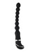 Master Series - hajlékony 7 gyöngyös anál vibrátor (fekete) kép