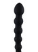 Master Series - hajlékony 7 gyöngyös anál vibrátor (fekete) kép