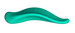 ROMP Wave - akkus, vízálló csiklóvibrátor (zöld) kép