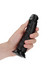 RealRock - tapadótalpas realisztikus dildó - 15,5 cm (fekete) kép