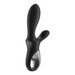 Satisfyer Heat Climax Plus - okos, melegítő,karos análvibrátor (fekete) kép