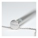 Vesper - luxus vibrátor nyaklánc (ezüst) kép