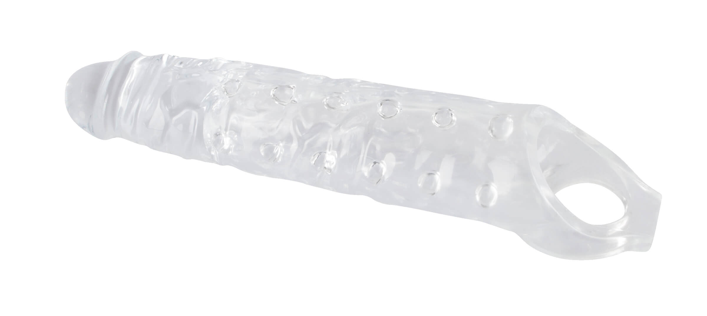 Crystal Skin - gömbös péniszhosszabbító köpeny kép
