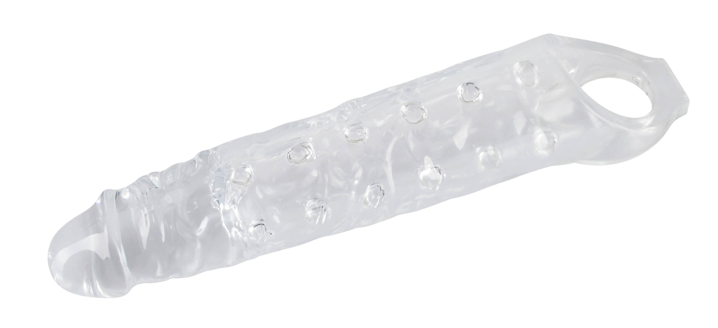 Crystal Skin - gömbös péniszhosszabbító köpeny kép