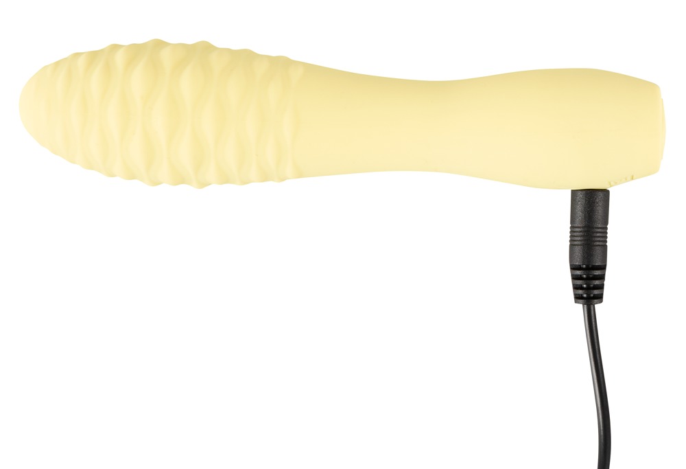 Cuties Mini 3 - akkus, vízálló, buzogány vibrátor (sárga) kép