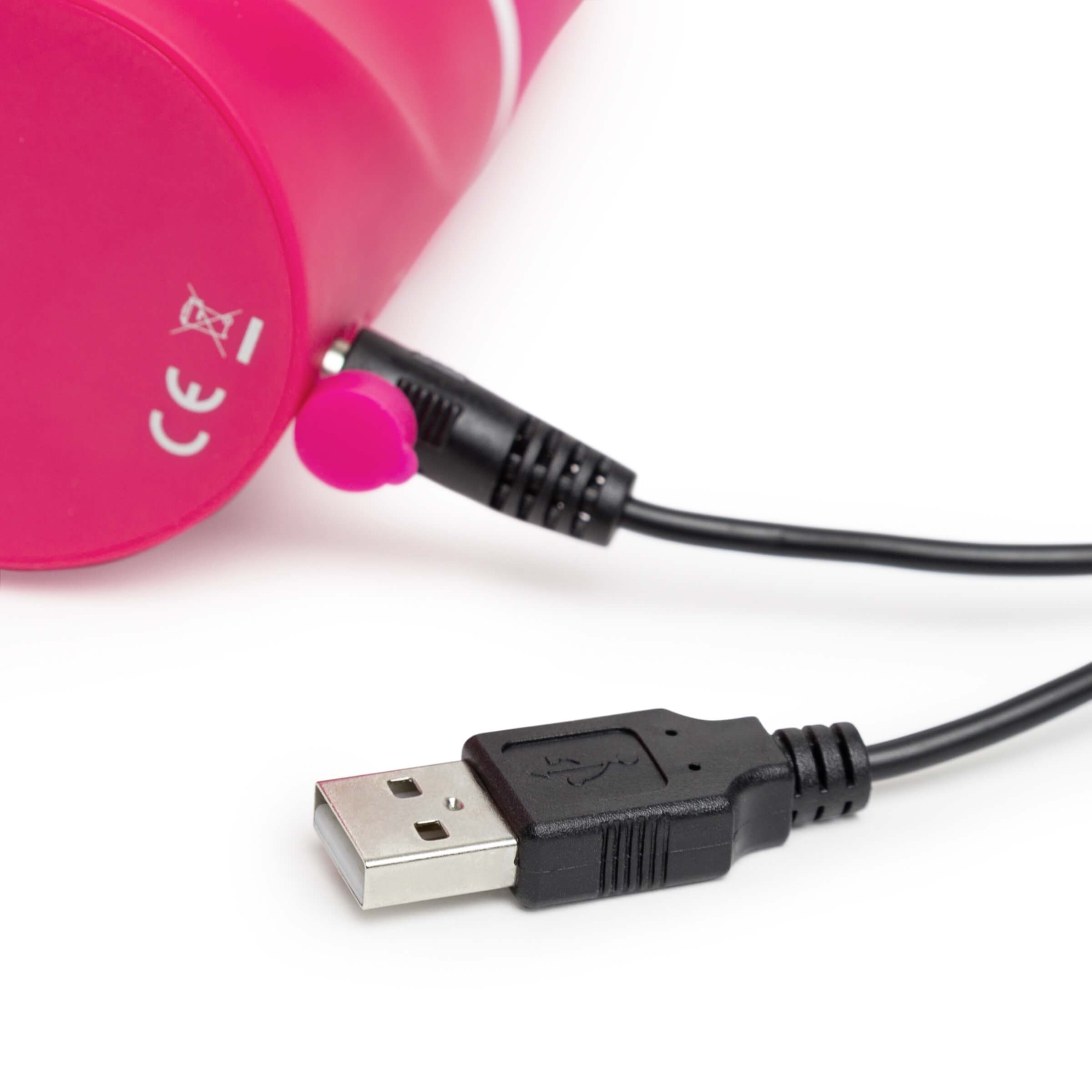 Happyrabbit G-spot - vízálló, akkus csiklókaros vibrátor (pink) kép